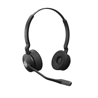 JABRA - Engage 65 stereo con conexión DECT y USB, ideal para entornos con necesidad de seguridad o de mucha densidad (9559-553-125)