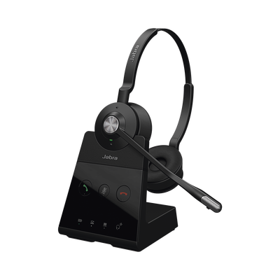 JABRA - Engage 65 stereo con conexión DECT y USB, ideal para entornos con necesidad de seguridad o de mucha densidad (9559-553-125)