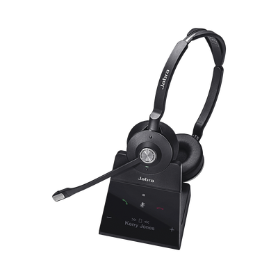 JABRA - Engage 75 Stereo, Auriculares profesionales con gran potencia, conexión con hasta 5 dispositivos a la vez.  (9559-583-125)