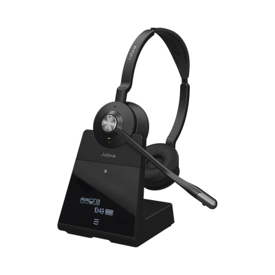 JABRA - Engage 75 Stereo, Auriculares profesionales con gran potencia, conexión con hasta 5 dispositivos a la vez.  (9559-583-125)