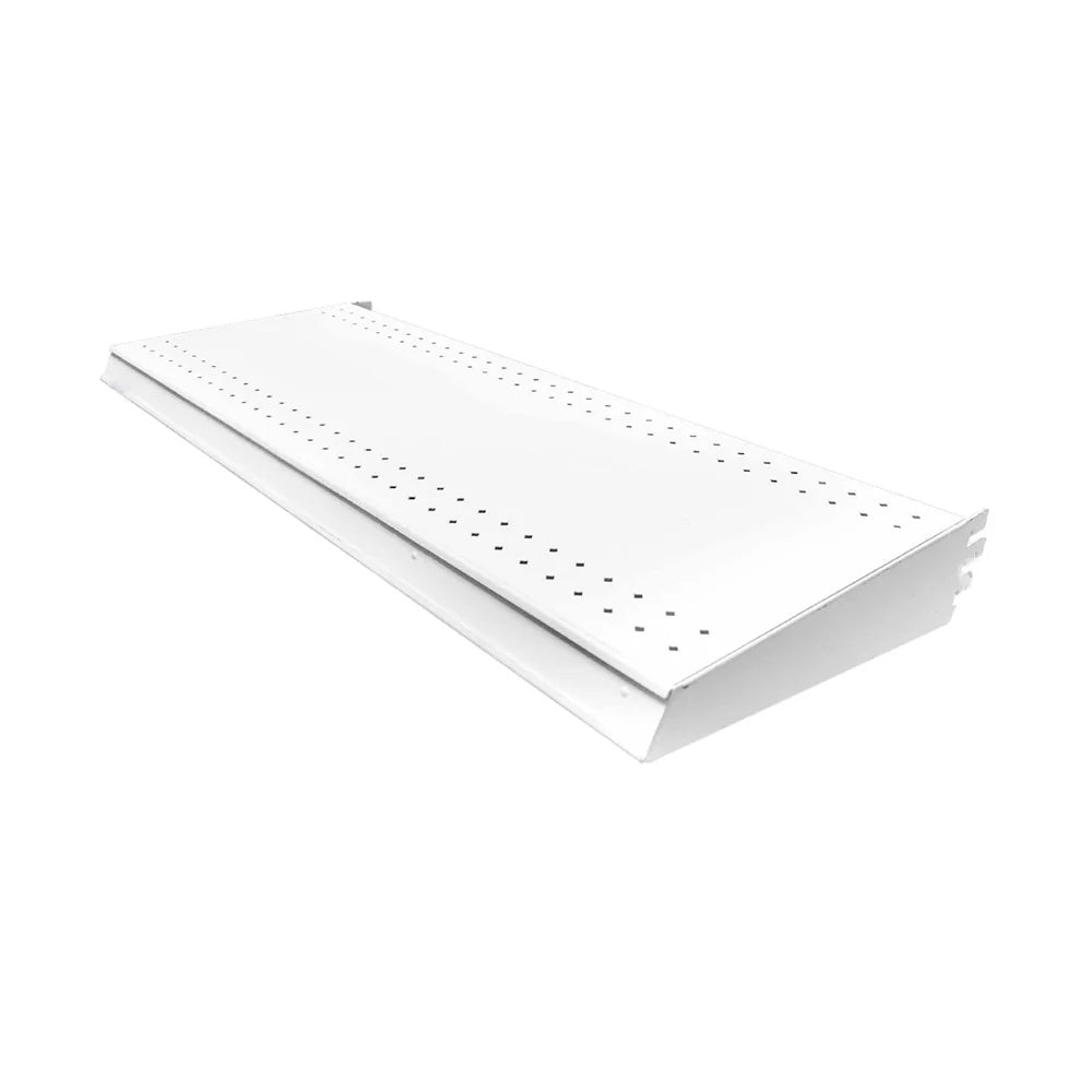 Urrea -Entrepaño metálico para góndola blanco 120 cm x 40 cm