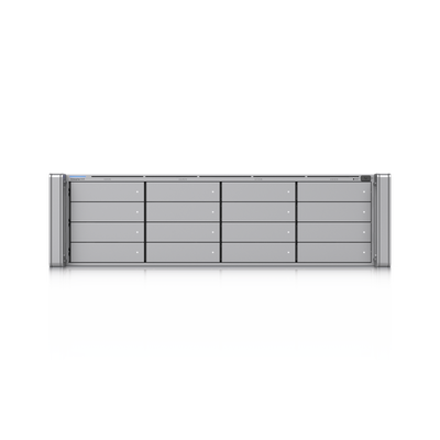 UBIQUITI - ENVR UniFi Enterprise con Soporte para hasta 210 Cámaras HD, 140 Cámaras 2K o 70 Cámaras 4K, con UniFi Protect & Access, 1 Puerto RJ45 10G, 2 Puertos SFP+ 10G y 16 Bahías para Discos Duros