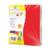 EUROCOLORS - Papel Cortado Eurocolors Carta Arcoiris Bright 100Hojas Paquete