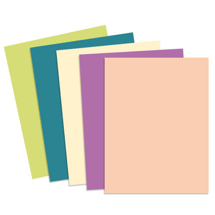 EUROCOLORS - Papel Cortado Eurocolors Carta Colores Arcoiris Candy Paquete C/100