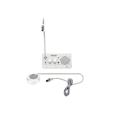 EPCOM PROAUDIO - Sistema de Intercomunicación | Ideal para Ventanillas | Audio de voz de dos vías | 12V/1A 2W | Micrófono Interior + Micrófono Exterior
