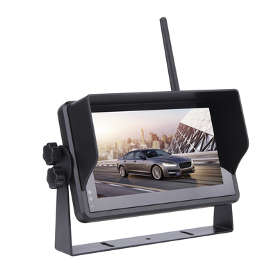 EPCOM - Sistema Profesional Inalámbrico de Cámara de Reversa Infrarroja y Monitor Touch de 7" para Vehículos de Trabajo y Montacargas