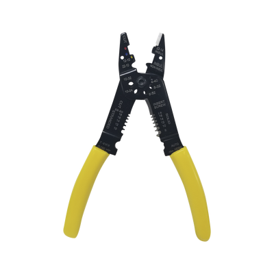 EPCOM POWERLINE -  Pinza Cortacables / Pelacables 10 a 22 AWG con Plegador de Conectores.