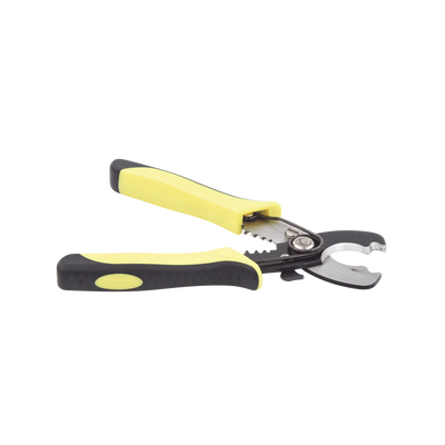 EPCOM POWERLINE - Pinza Pelacables (8-14 AWG) y Cortacables (2/0 AWG Max.) Diseño de Alta Precisión. Mango Ergonómico.