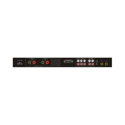 EPCOM PROAUDIO - Amplificador de Audio | 2 x 60W | Baja Impedancia 4 - 8Ω | Reproductor Bluetooth, USB, SD | Efectos Integrados Delay, Echo, Repeat