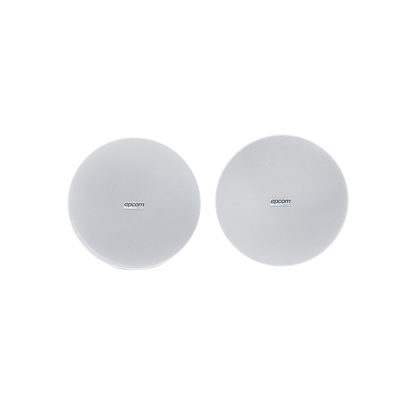 EPCOM PROAUDIO - Kit de Bocinas de plafón 6.5in | Conexión Bluetooth | 2 x 20W | Frameless | Bocina Pasiva + Bocina Activa |