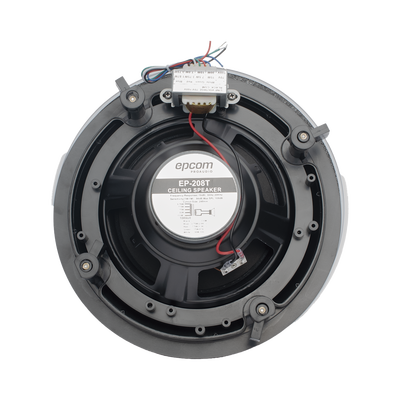 EPCOM PROAUDIO - Altavoz de 2 vías | Montaje en Techo |  8" | 1.87 - 30 W | 70/100V | 94 dB de Sensibilidad