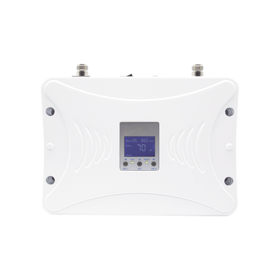 EPCOM - Kit Amplificador de Señal Celular 2G, 3G y 4G / Mejora llamadas convencionales y VoLTE / Amplifica señal de TELCEL, AT&T y MOVISTAR / Cubre hasta 300 m² con una antena y hasta 900 m² con 3 antenas.