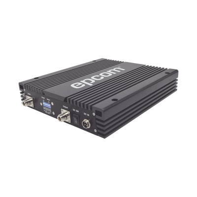 EPCOM - (HASTA 0.5 KILÓMETRO) Amplificador para ampliar cobertura Celular en Exterior | 850 MHz, Banda 5 | Soporta 3G y Mejora las llamadas | 75 dB de Ganancia, 0.5 Watt de potencia Máxima, hasta 500 m de cobertura.