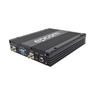 EPCOM - (HASTA 1 KILÓMETRO) Amplificador para Ampliar Cobertura Celular en Exterior | 1900 MHz, Banda 2 | Soporta 2G y 3G y Mejora las llamadas | 80 dB de Ganancia, 1 Watt de potencia Máxima, hasta 1 km de cobertura.