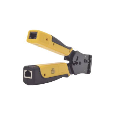 EPCOM POWERLINE - Pinza 3 en 1: Pelacables/ Terminado/ Probador para UTP. Enchufe Modular de Prueba para RJ45/RJ11/RJ22.