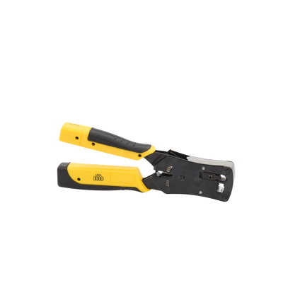 EPCOM POWERLINE - Pinza 3 en 1: Pelacables/ Terminado/ Probador para UTP. Enchufe Modular de Prueba para RJ45/RJ11/RJ22.