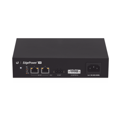 UBIQUITI -  Fuente de alimentación ininterrumpible EdgeMAX 54V, 72W