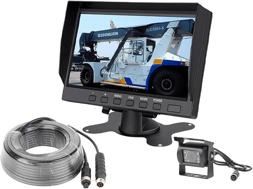 EPCOM - Kit básico de monitor y cámara para Montacargas y Vehiculos