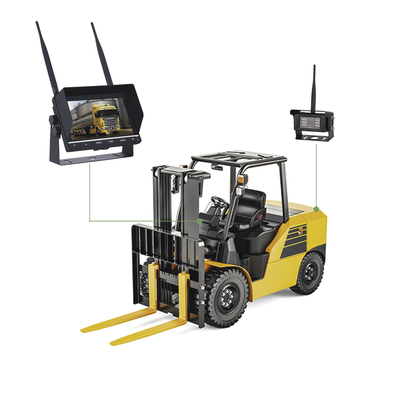 EPCOM - Sistema Profesional Inalámbrico de Cámara de Reversa Infrarroja y Monitor de 7" para Vehículos de Trabajo y Montacargas