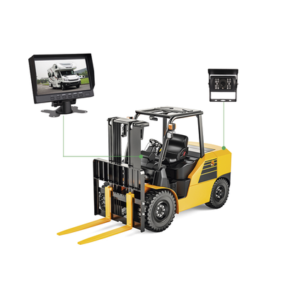 EPCOM - Sistema Profesional de Cámara de Reversa y Monitor Alámbrico para Vehículos de Trabajo y Montacargas