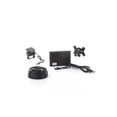 EPCOM - Sistema Profesional de Cámara de Reversa y Monitor Alámbrico para Vehículos de Trabajo y Montacargas