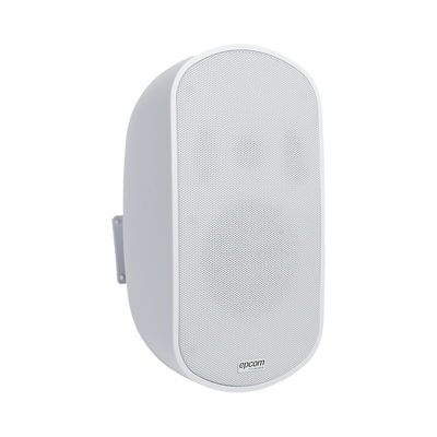 EPCOM PROAUDIO - Altavoz de 2 vías | Montaje de Pared | 5.25" | 3 - 50W | 70/100V | Blanco | Carcasa Poliestireno