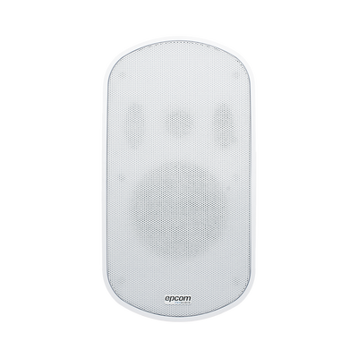 EPCOM PROAUDIO - Altavoz de 2 vías | Montaje de Pared | 5.25" | 3 - 50W | 70/100V | Blanco | Carcasa Poliestireno