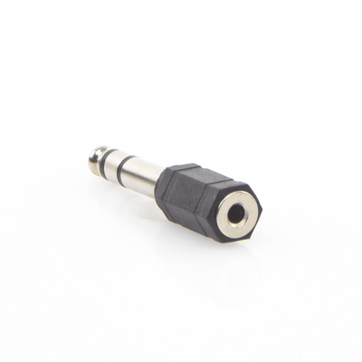 EPCOM PROAUDIO - Adaptador de audio 3.5mm hembra a 6.3mm macho (Audio estereo)