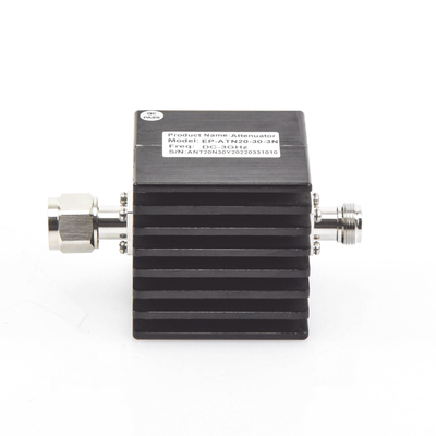 EPCOM - Atenuador en Línea de 30 dB, 20 Watt Máx. CD-3 GHz, Interiores, N Macho-Hembra.
