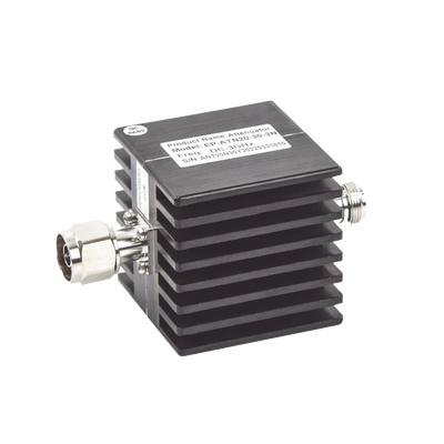 EPCOM - Atenuador en Línea de 30 dB, 20 Watt Máx. CD-3 GHz, Interiores, N Macho-Hembra.