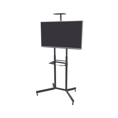 EPCOM - Soporte de Pantalla con Ruedas / Compatible con Monitores dee 32 "a 65" / Base para Colocar Accesorios Adicionales / Vesa 600 x 400
