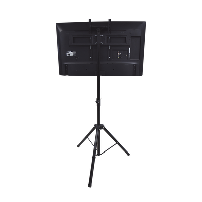 EPCOM - Trípode Portátil con Soporte de piso para Monitores de 32 a 65" / Vesa 600 x 400 / Acero / Montaje de 65 cm a 1 mt