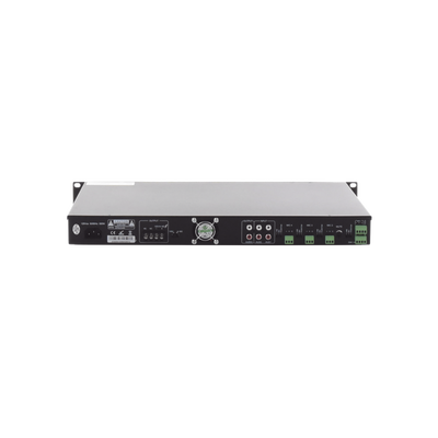 EPCOM PROAUDIO - Amplificador de Audio | 1 canal | 350 W | Sistema 100V y Baja Impedancia | 4 Entradas de Micrófono Balanceadas | Bluetooth | USB | SD | FM | Montaje en Rack