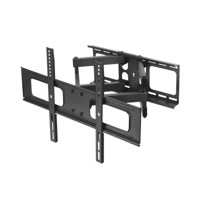 EPCOM - Montaje de Pared Universal Articulado para Monitores de 32 a 55" / Carga Máxima 50 Kg / Vesa 600 x 400 / 400 X 400 / 400 x 200 / Separacion de Pared de 7.6 cm a 51 cm / Acero / 15° de Inclinación