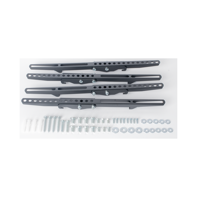 EPCOM - Montaje de Techo para Monitor / 32 a 65 Pulgadas / Carga 60 kg (132 lbs) / VESA 600 x 400 / Extensión Telescópica 50 a 90 cm (19.7 a 35.4 in) / Giro ±12° / Acero