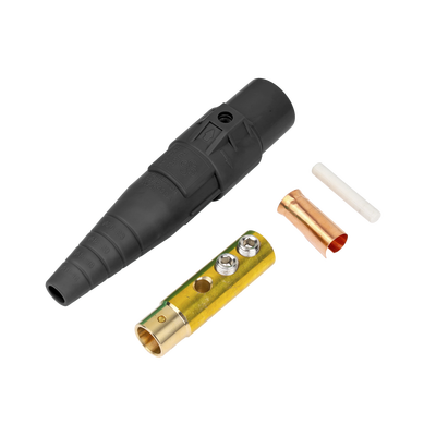 EPCOM PROAUDIO - Conector camlock 400 AMPERES HEMBRA COLOR NEGRO