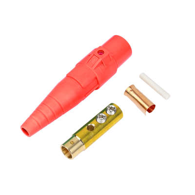 EPCOM PROAUDIO - Conector camlock  400 AMPERES HEMBRA COLOR ROJO