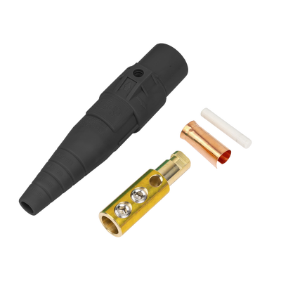 EPCOM PROAUDIO - Conector Camlock Macho / 400 Amperes / AC 600V / Sección Cable 50-95 mm² / Abrazadera Compresión / Plástico Ingeniería / Varios Colores