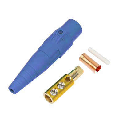 EPCOM PROAUDIO - Conector Camlock Macho / 400 Amperes / 600V AC / Sección Cable 50-95 mm² / Abrazadera Compresión / Plástico Ingeniería / Múltiples Colores