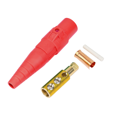 EPCOM PROAUDIO - Conector Camlock Macho / 400 Amperes / 600V AC / Sección Cable 50-95 mm² / Compresión por Abrazadera / Plástico Ingeniería / Varios Colores