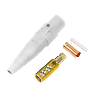 EPCOM PROAUDIO - Conector Macho Camlock / 400 Amperes / 600V AC / Sección Cable 50-95 mm² / Abrazadera Compresión / Plástico Ingeniería / Múltiples Colores