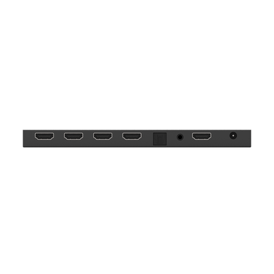 EPCOM PROAUDIO - Splitter HDMI 1x4 | 1 Entrada a 4 salidas (Simultaneas) | 4K@60Hz | Extractor de Audio | Down Scaler | HDR  4:4:4 | EDID | 18Gbps