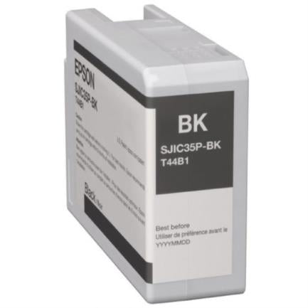 EPSON - Tinta Epson SJIC35P ColorWorks C6500/6000 Color Negro Mate