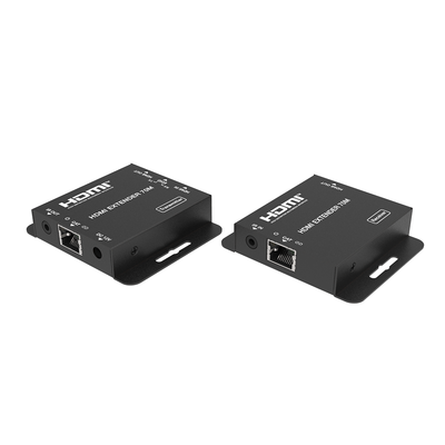 EPCOM PROAUDIO - Kit Extensor HDMI | 4K2K@40m | 1080p@70m | Cat5e/Cat6 | Soporte PoC | HDMI Loop | Transmisión IR
