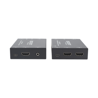 EPCOM PROAUDIO - Kit Extensor HDMI con KVM | 70m | 4K2K@60Hz | 4:4:4 |  HDMI2.0b y HDCP 2.2 | Salida de Audio 3.5mm | Admite PoC | Admite USB 1.1