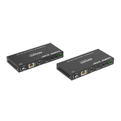 EPCOM PROAUDIO - Kit Extensor HDMI | HDBaseT | 70m en 4K@60Hz | Cat5e/6 | Gestión Avanzada EDID | Soporta ARC | Control IR Bidireccional | RS232 | PoC