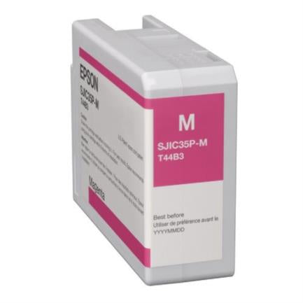 EPSON - Cartucho de Tinta Epson SJIC35P ColorWorks C6500/6000 Color Magenta