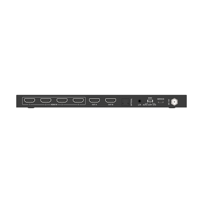 EPCOM PROAUDIO - Matricial HDMI | 4x2 | 4K2K@60Hz | HDR | YCbCr 4:4:4 | EDID Auto | Extractor de Audio | Salida de audio análoga y digitalizados | HDCP 2.2 | 18 Gbps