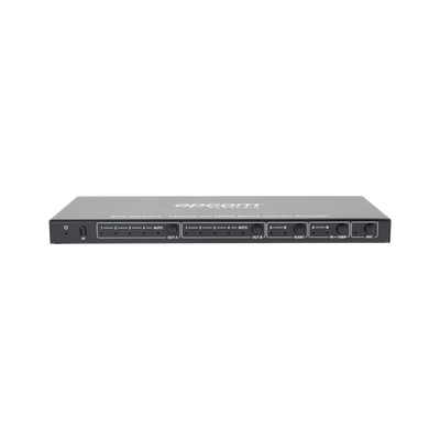 EPCOM PROAUDIO - Matricial HDMI | 4x2 | 4K2K@60Hz | HDR | YCbCr 4:4:4 | EDID Auto | Extractor de Audio | Salida de audio análoga y digitalizados | HDCP 2.2 | 18 Gbps