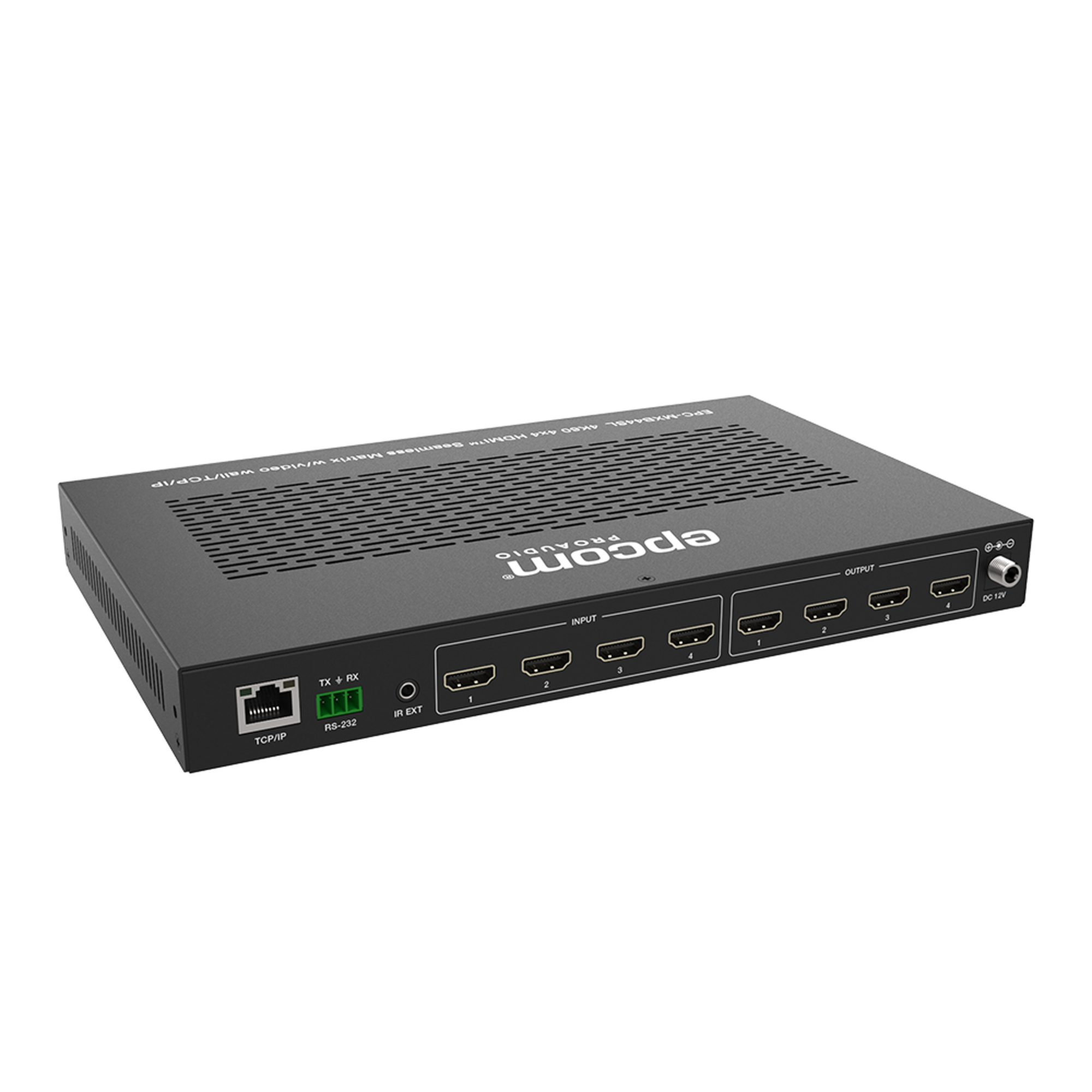 EPCOM PROAUDIO - Matriz HDMI 4x4 de 18 Gbps